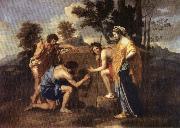 POUSSIN, Nicolas Et in Arcadia Ego china oil painting artist